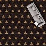  Topshots из Черный, Бежевый Triangles 361 из коллекции Moduleo Moods | Moduleo